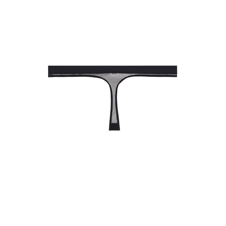 Appeliz black thong black.
