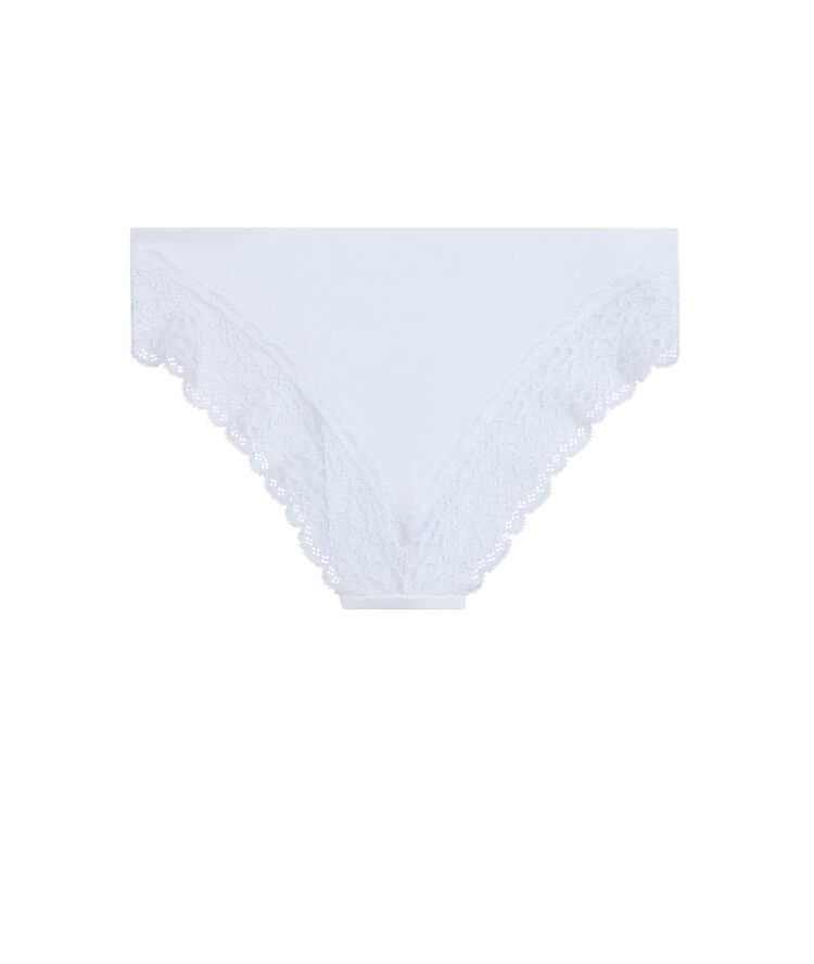 Shomiz microfibre knickers white.