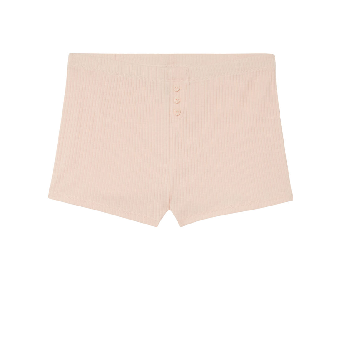 krótkie gładkie szorty — kolor różowy ;