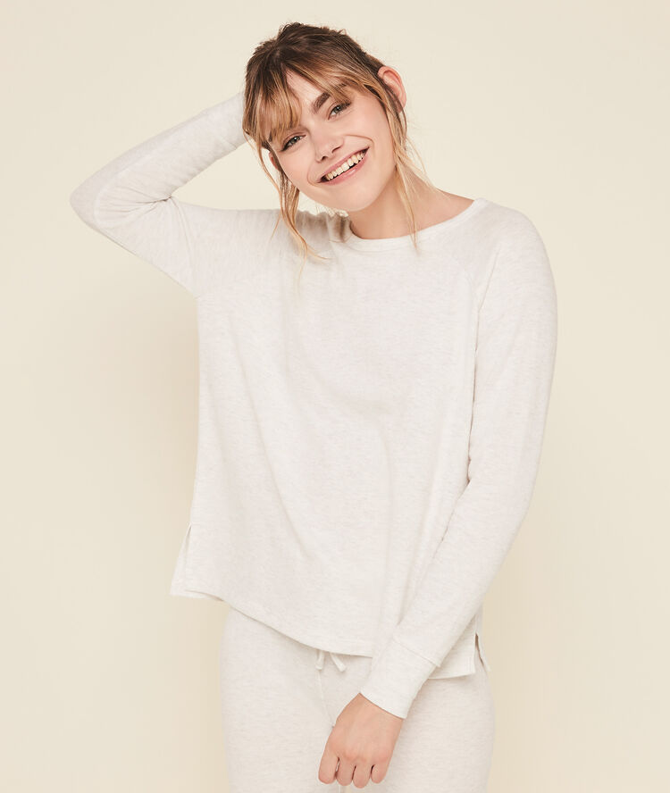 Quodiz brushed fleece pants grey.