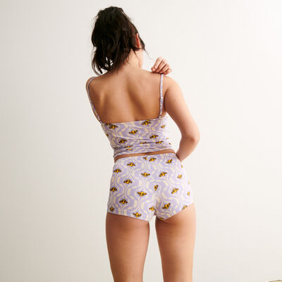 Simba top and shorts set - lavender;