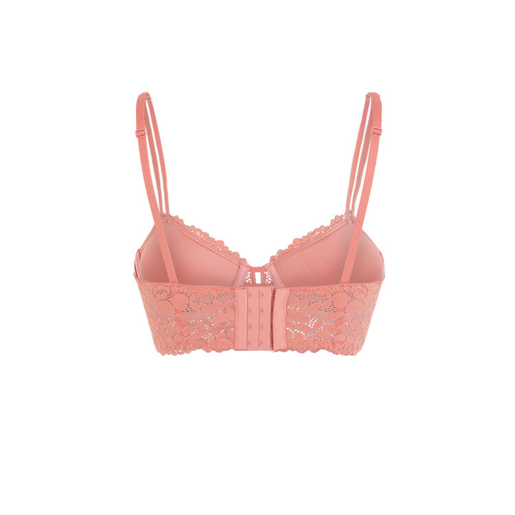 Luluiz pink bustier padded bra Luluiz pink bustier padded bra;