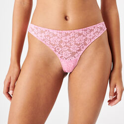 floral lace tanga briefs 