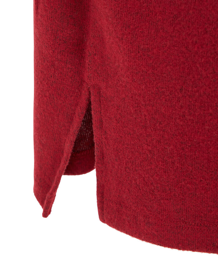 Carryiz long sleeve top burgundy.