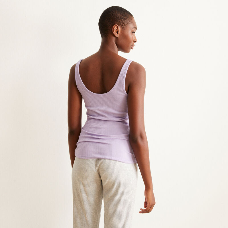 Plain jersey tank top - lilac Plain jersey tank top - lilac;