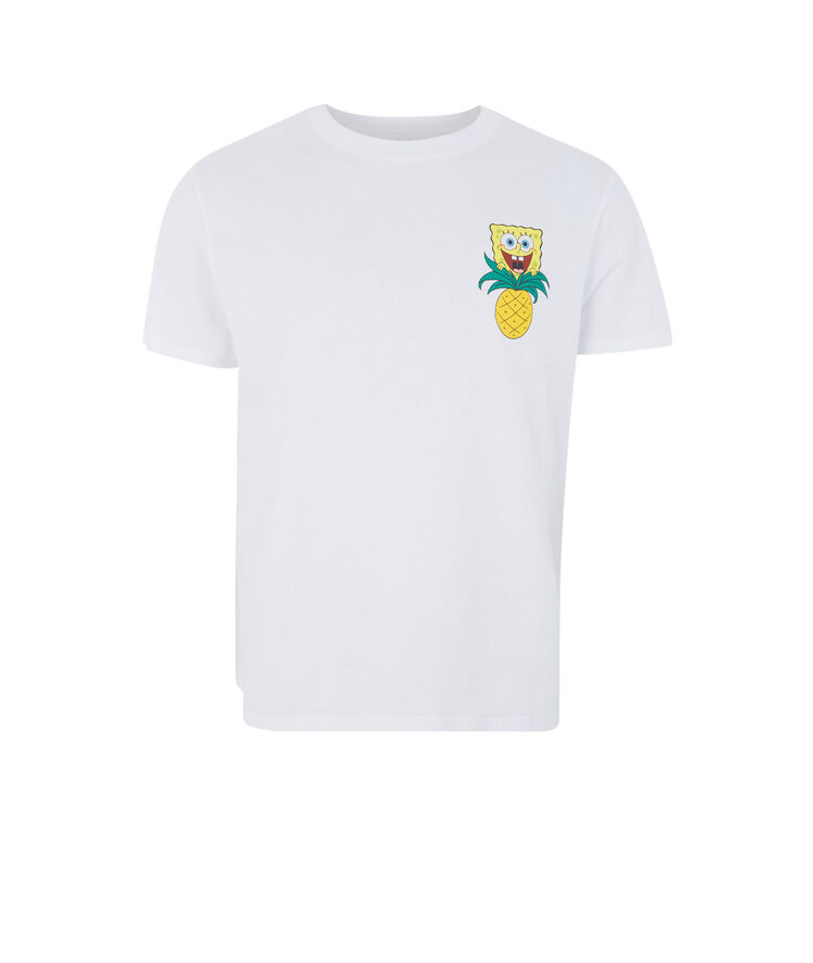 Short-sleeved spongebob t-shirt - white white.