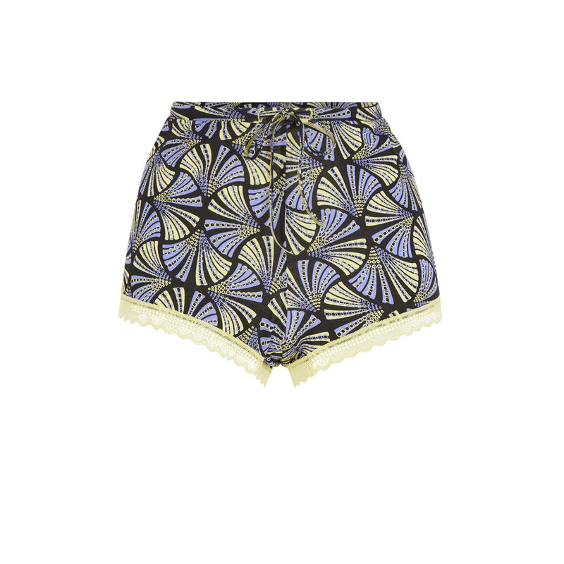 Print shorts - yellow Print shorts - yellow;