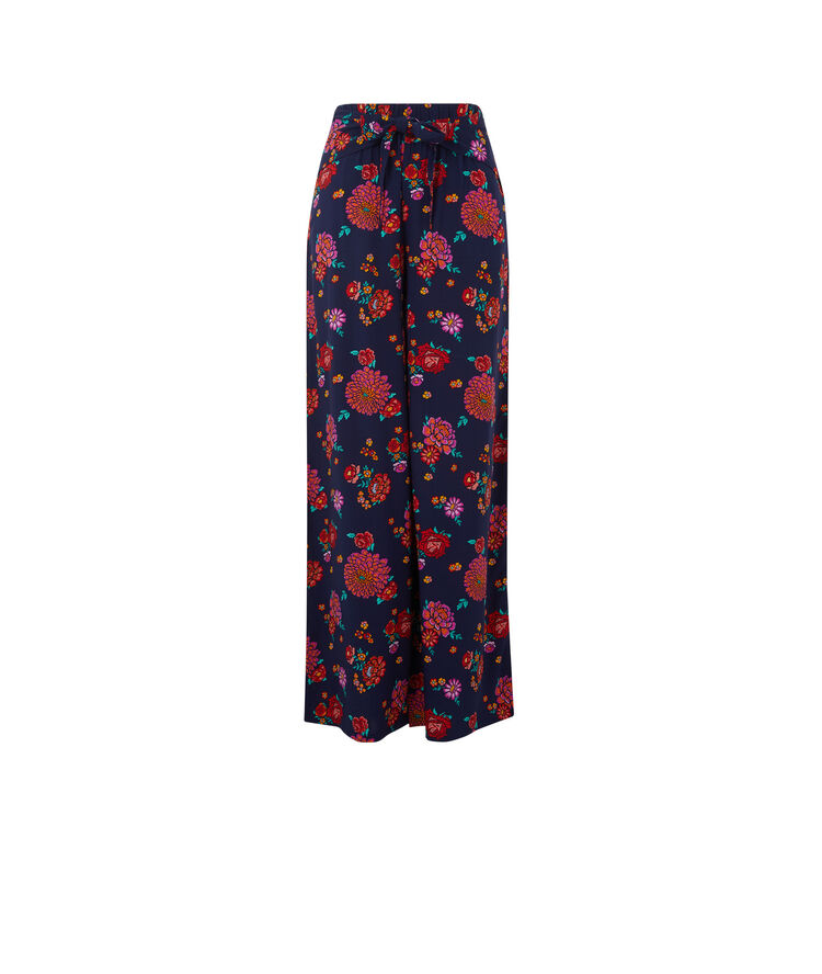 Fleurpantiz navy blue trousers navy blue.