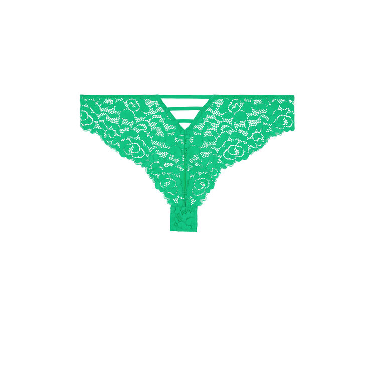 Luluiz emerald green tanga green.
