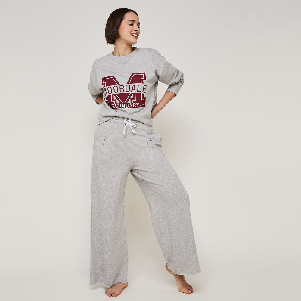 Sexeduciz printed sweatshirt grey.