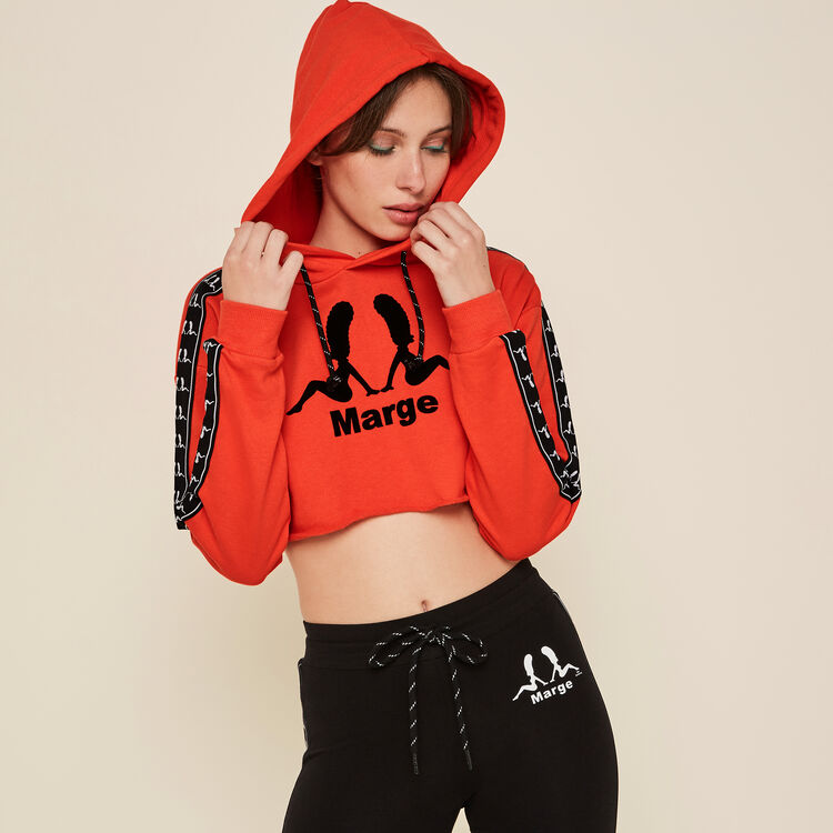 Pomarańczowa bluza bellaiz orange.
