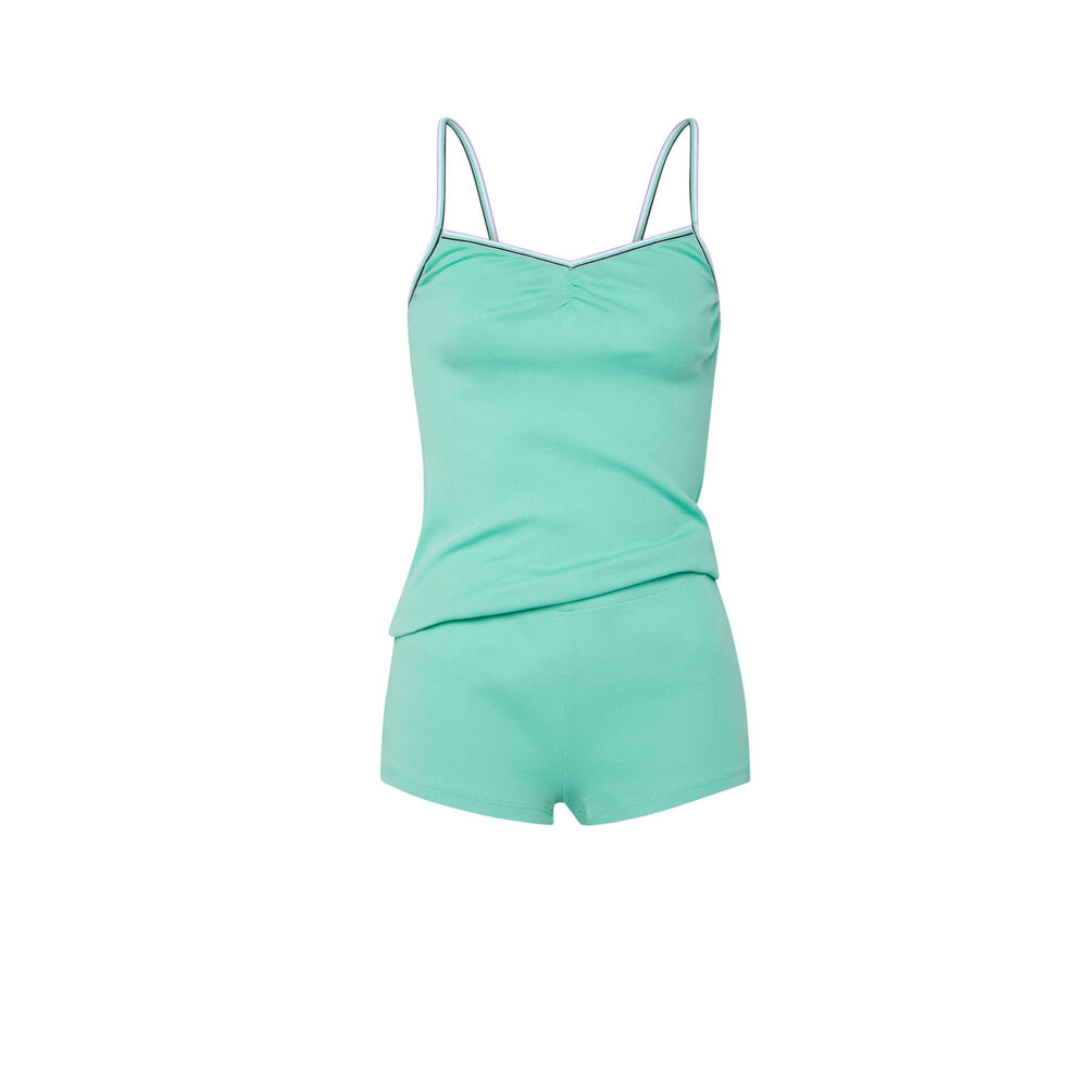 • camisole + shorts set - green green.