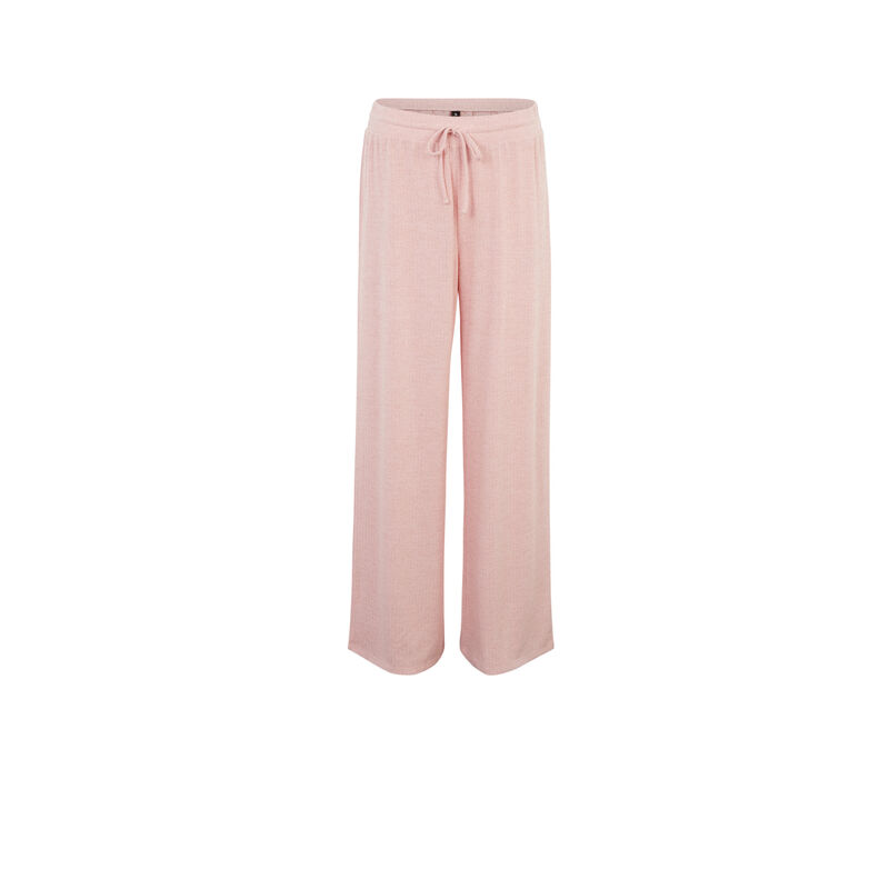wide-leg trousers and drawstring - pink wide-leg trousers and drawstring - pink;