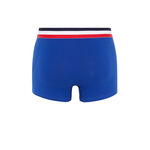 Tricolour cotton boxers - blue