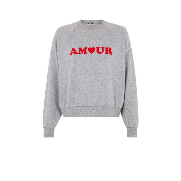 Серая толстовка amoureusiz Серая толстовка amoureusiz;