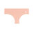 plain seamless shorty with pineapple detail - pink;