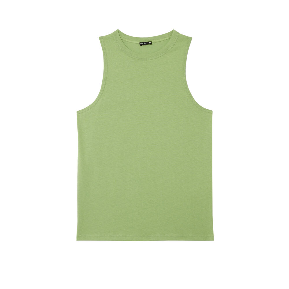 Unisex jersey vest - green green.