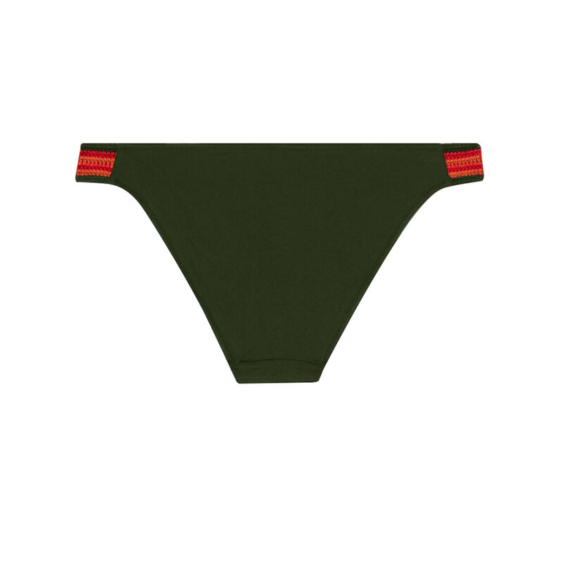 Bikini bottoms with striped details - khaki Bikini bottoms with striped details - khaki;