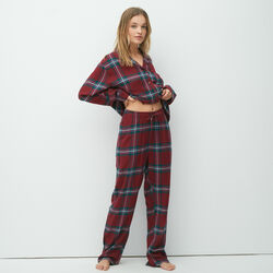 unisex plaid flannel pyjama bottoms