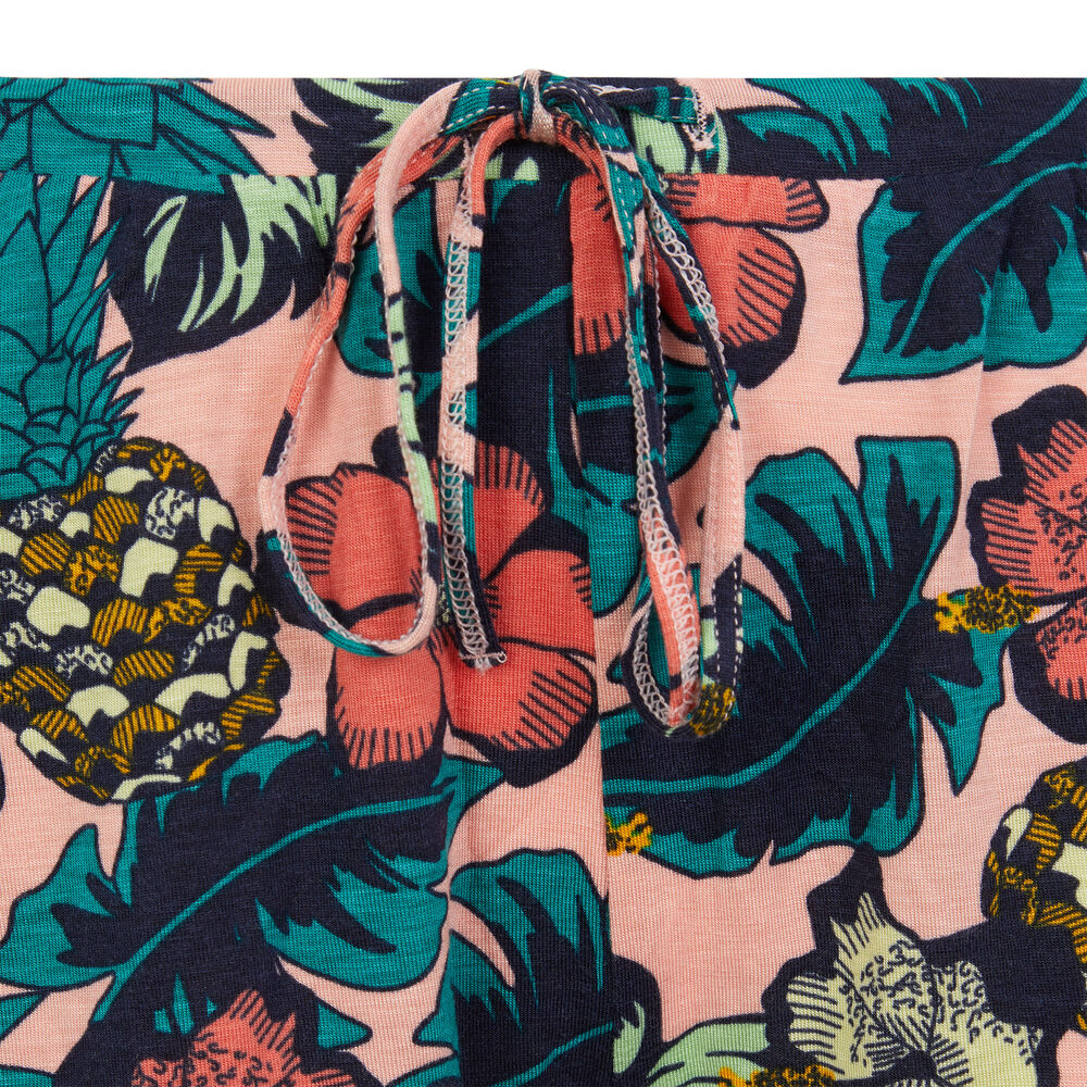 Floral print shorts - salmon pink salmon pink.