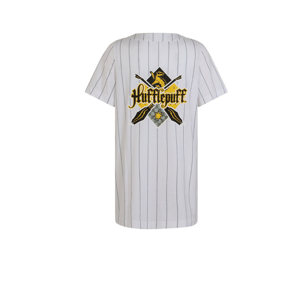 Hufflepuff striped tunic - white white.