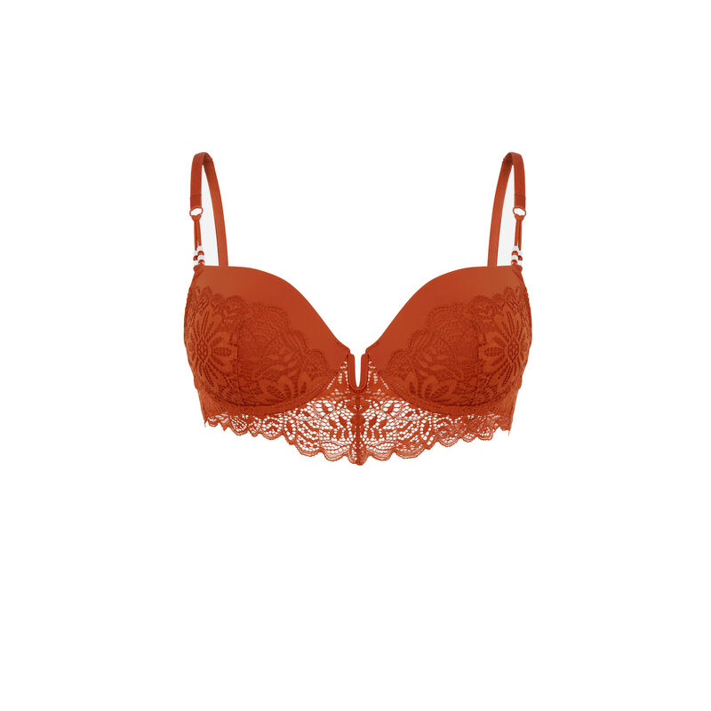 Push-up bra - brown Push-up bra - brown;