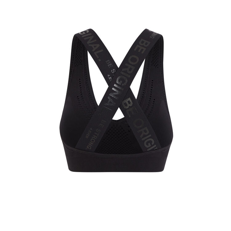 Activiz seamless sport bra black.