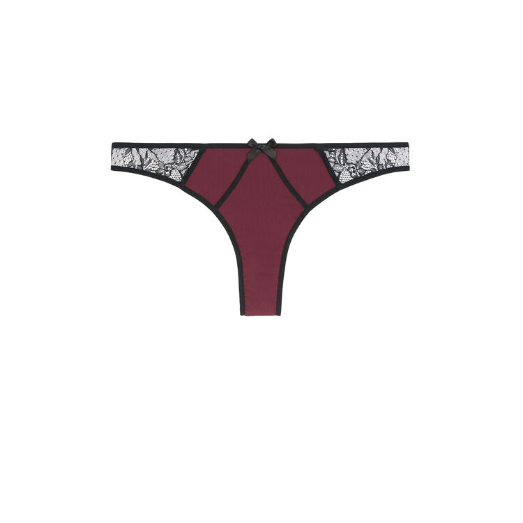 Princiz bordeaux tanga Princiz bordeaux tanga;