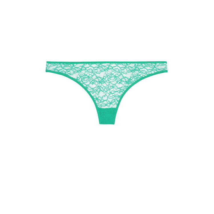 Everydayiz emerald-green tanga green.