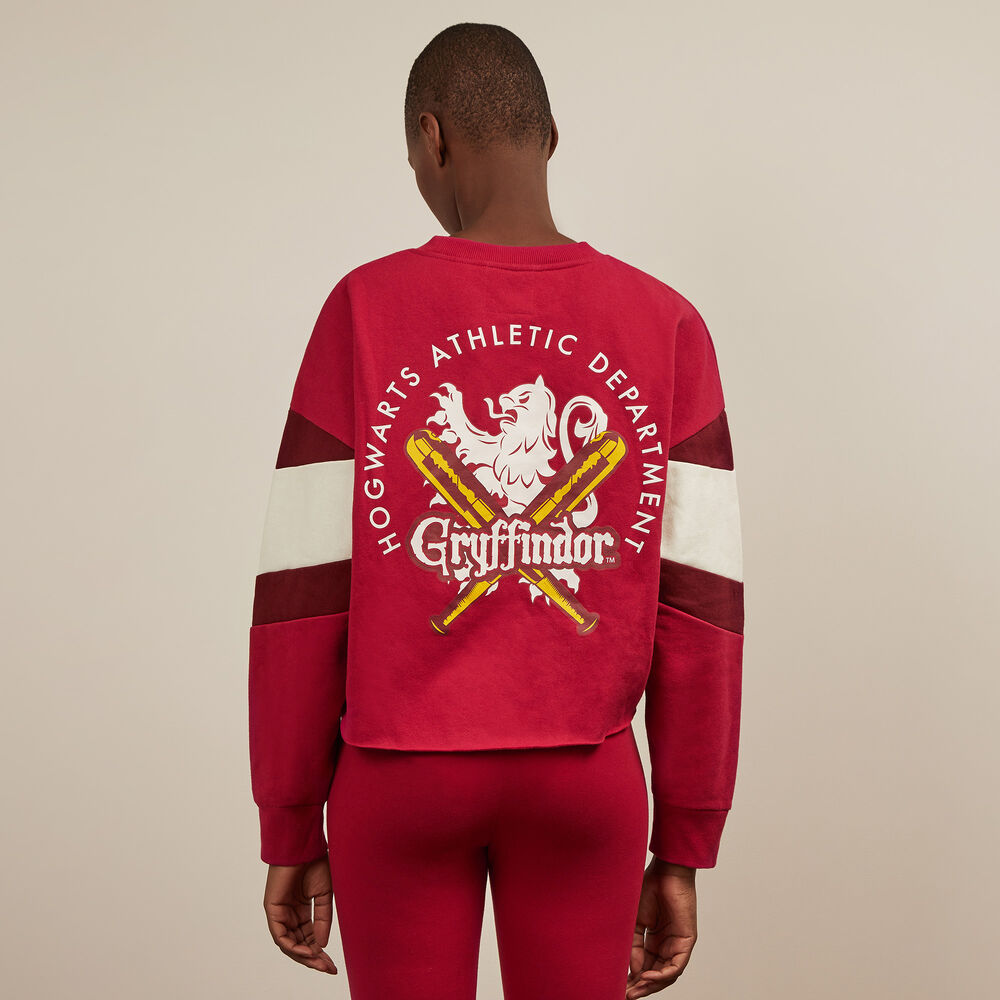 Gryffindor print leggings - burgundy burgundy.