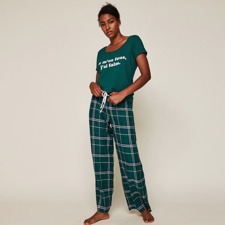 Caromiz checked trousers Caromiz checked trousers;