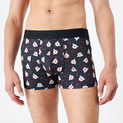 boxers with pig print;