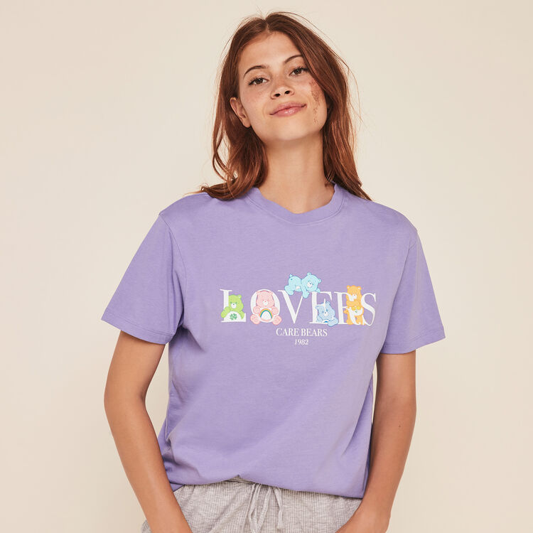 Bisloversiz Care Bears short-sleeved top Bisloversiz Care Bears short-sleeved top;