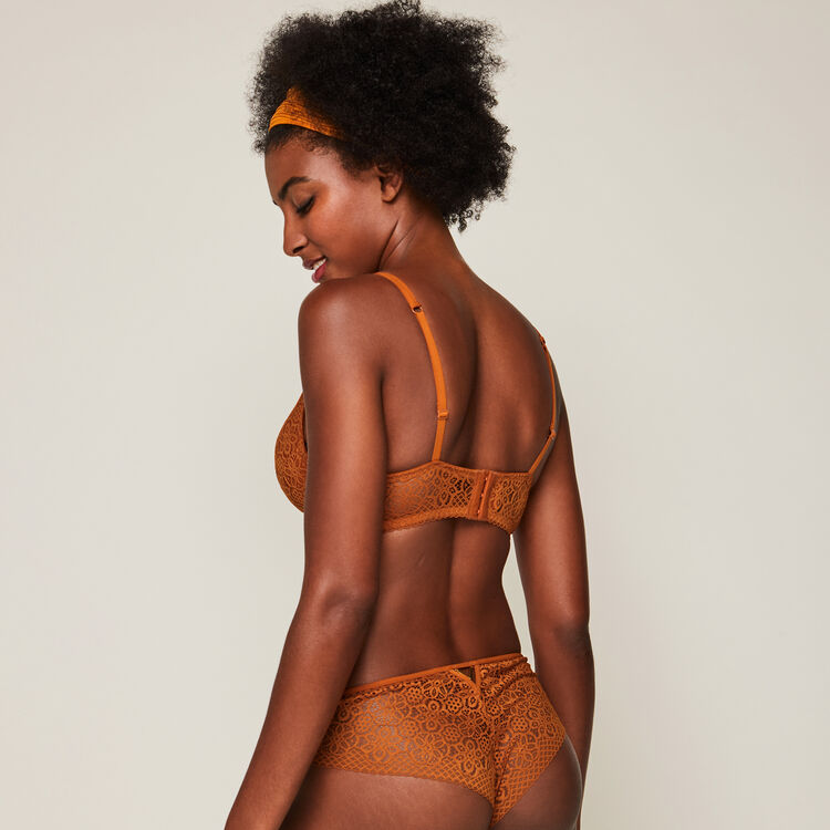 Push-Up-BH in Bustier-Form aus Spitze mit Juwelen-Detail Ethnobiz Push-Up-BH in Bustier-Form aus Spitze mit Juwelen-Detail Ethnobiz;