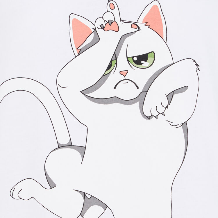 Top blanc catloosiz Top blanc catloosiz;