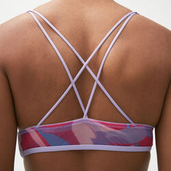 soutien-gorge triangle en tulle sans armature;