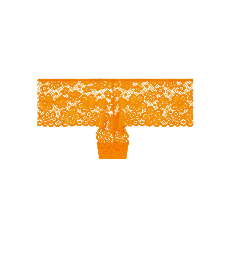 Lace hipsters - orange orange.