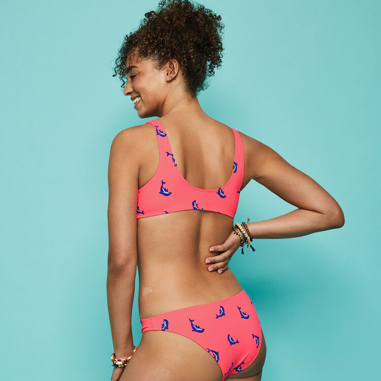Jaskraworóżowa neonowa góra do bikini flipperiz pink.