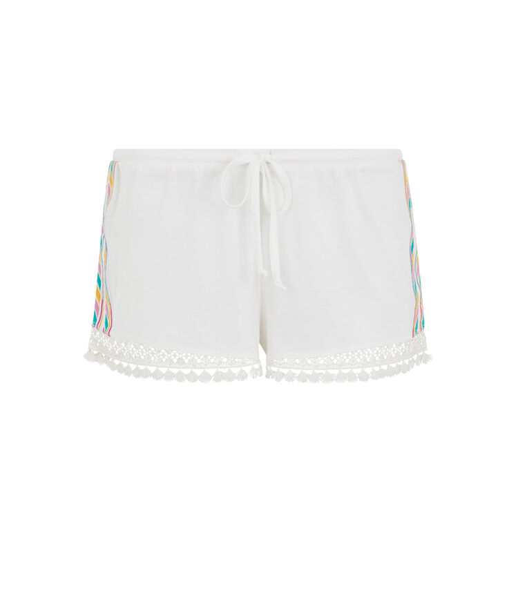Futurbestiz white shorts white.