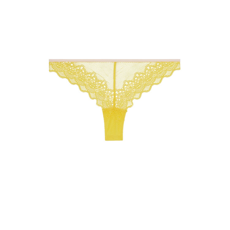 Żółte figi tanga cherriz yellow.