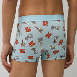 cotton patterned boxers ;
