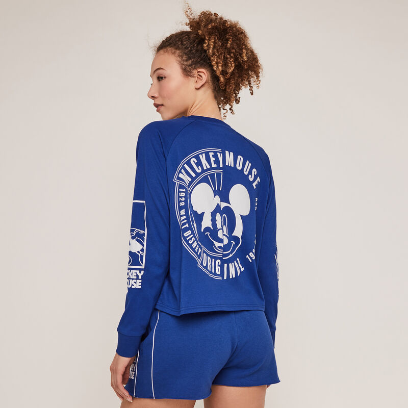 Mickey print top - blue Mickey print top - blue ;