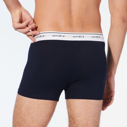 Plain cotton boxers;