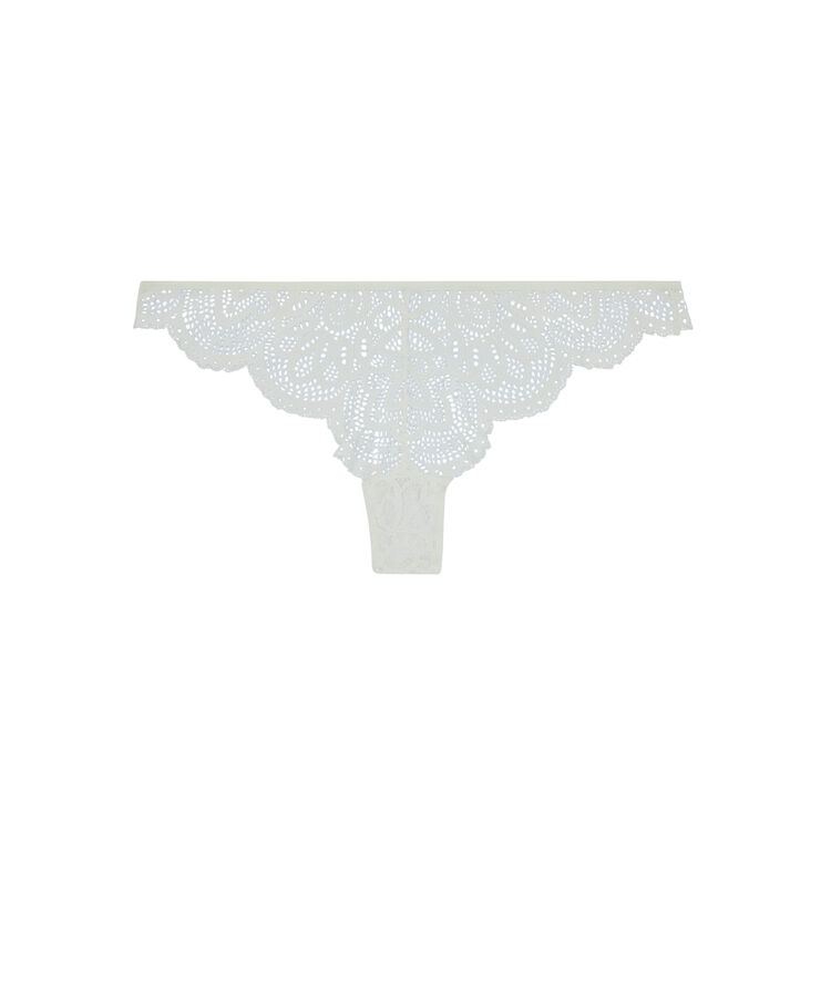 Białe figi tanga precieusiz blanc.