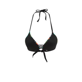Paradibordiz black bikini top black.