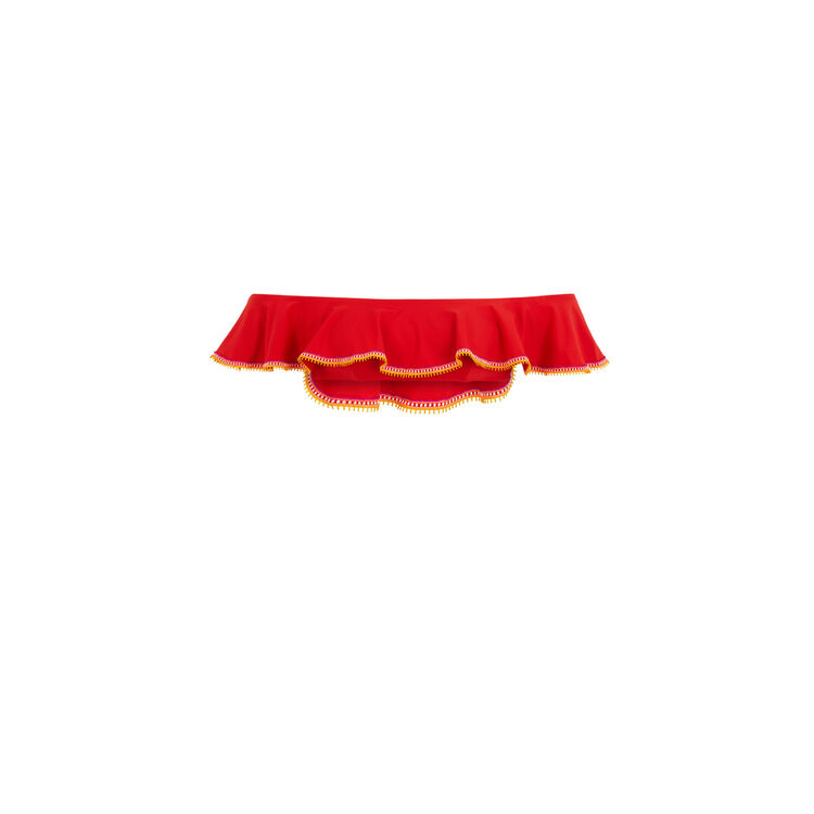 Tequiliz red bikini top red.