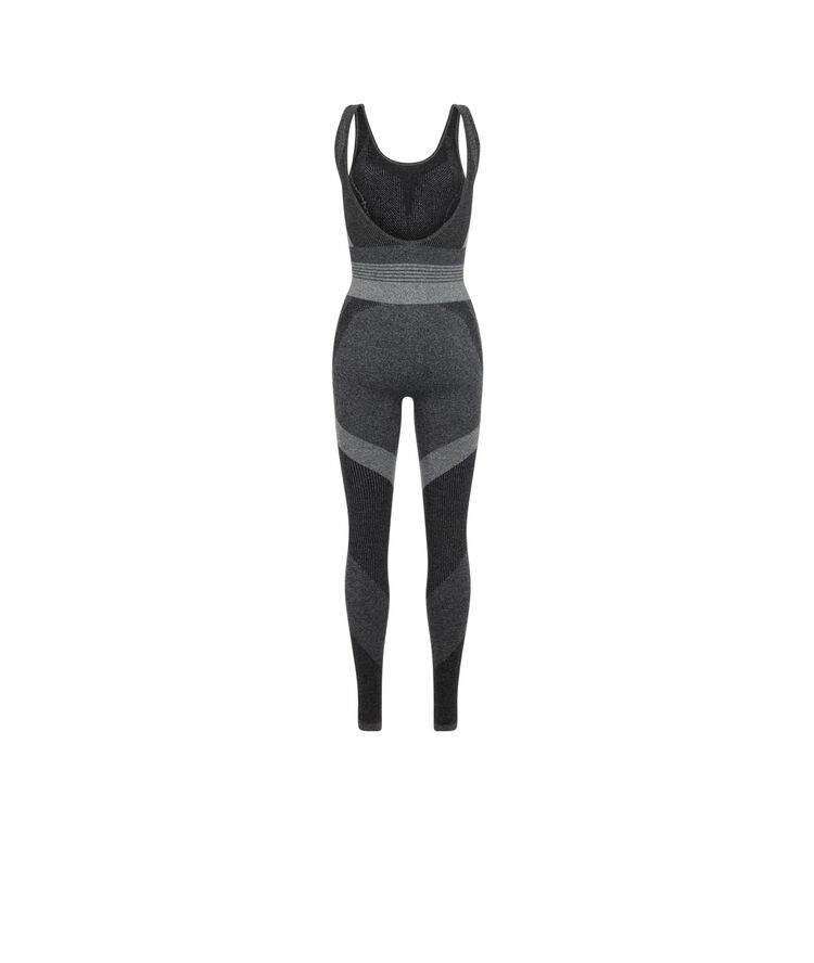 Seamblockiz seamless sports jumpsuit dark grey.