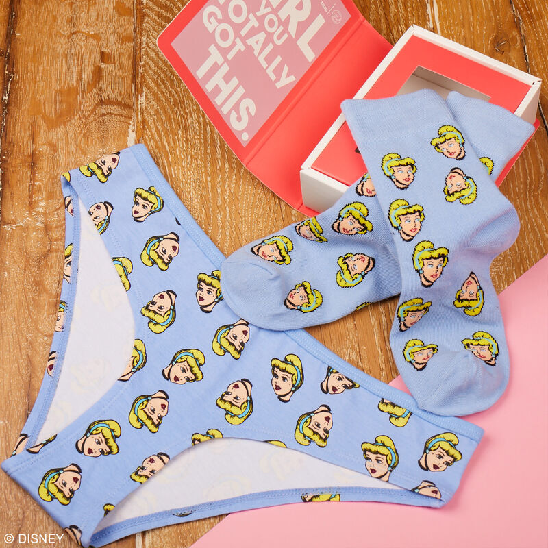 Cinderella hipsters and socks - blue Cinderella hipsters and socks - blue;