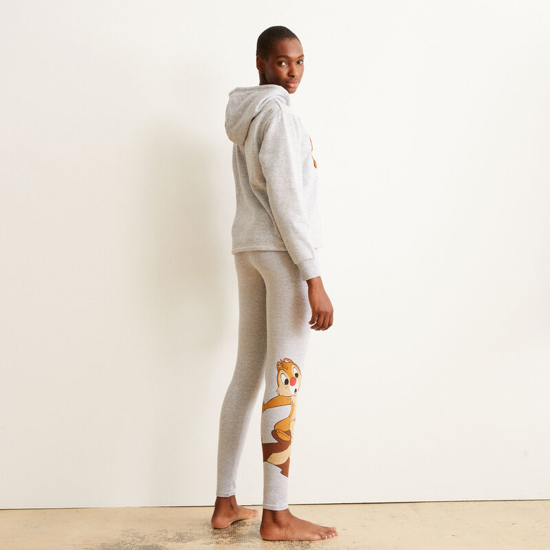 Leggings with Chip and Dale print - grey Leggings with Chip and Dale print - grey ;