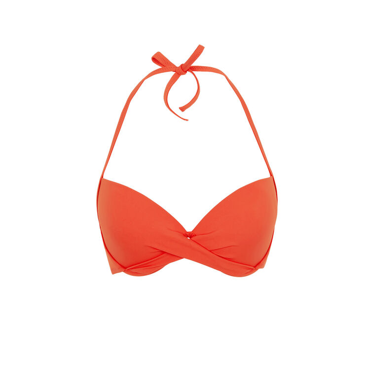 Korallenrotes Push-Up-Top Twistiz Korallenrotes Push-Up-Top Twistiz;